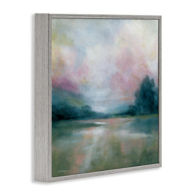 «Morning On The River», estampe numérique, design par Carol Robinson