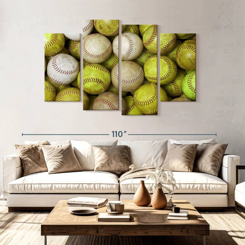 Sireci Softball Collection, 54" H x 84" W