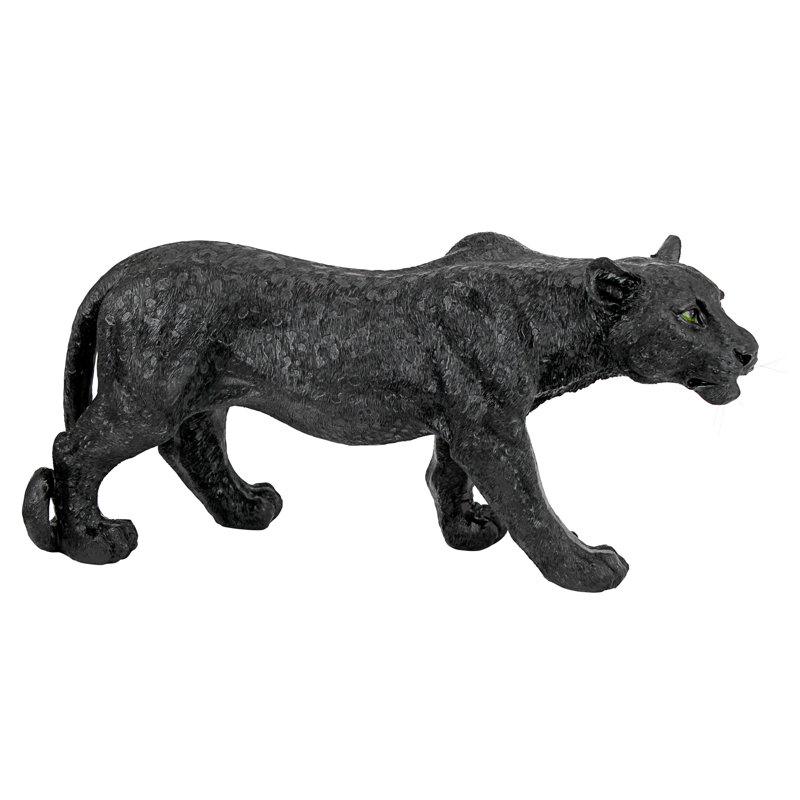 Statue panther noir occulte