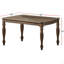 Table de salle à manger style transitionnel 1pc-473563693