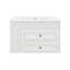 Meuble-lavabo mural 30 po avec lavabo, meuble-lavabo flottant avec 2 tiroirs, système de fermeture en douceur-1990420695