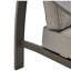 Canapé d'extérieur en aluminium brun Umbriax