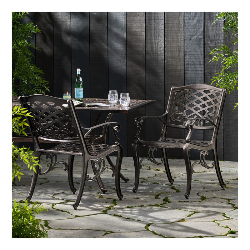 chaise avec accoudoirs Phoenix (ensemble de 2)