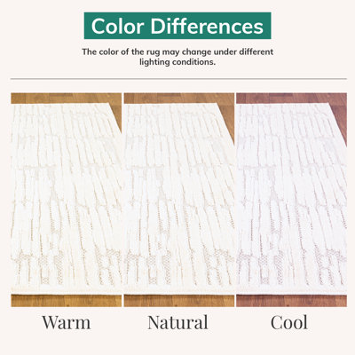 Modern Abstract High Low Area Rug