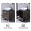 Barbonne 61.5'' Double Bathroom Vanity with Mirror