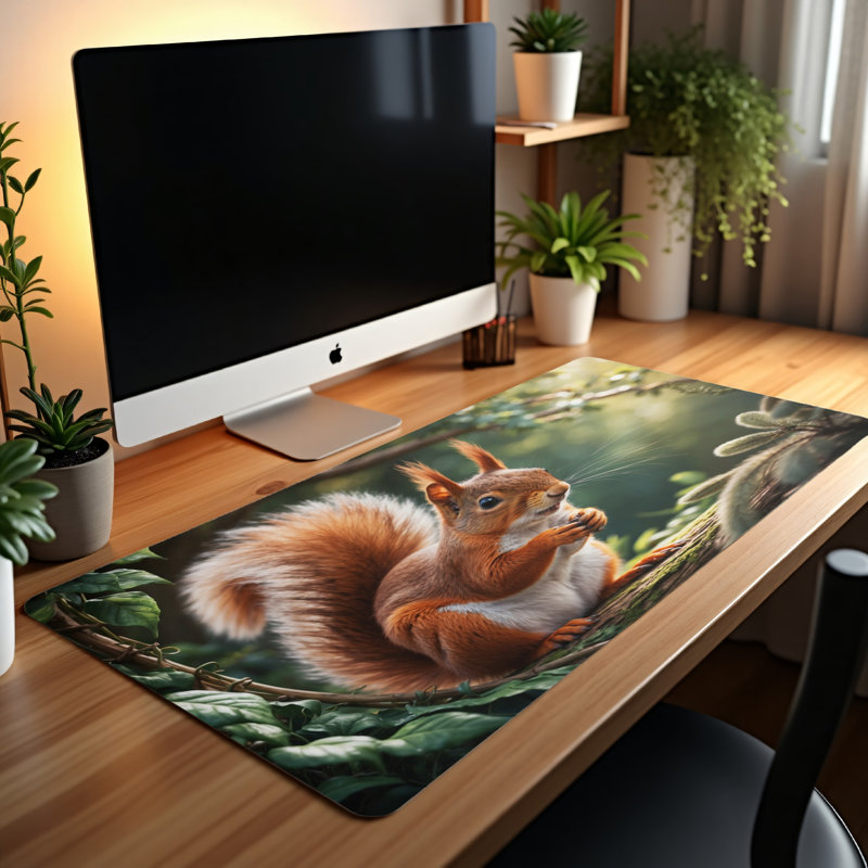 Polyester Desk Pad, 31.5x15.5