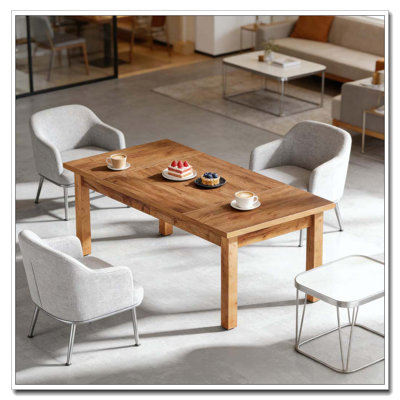 Grande table de cuisine, table de salle à manger