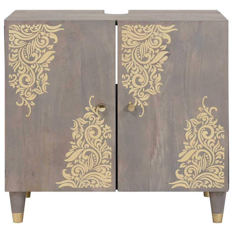 Solid Wood Bathroom Cabinet