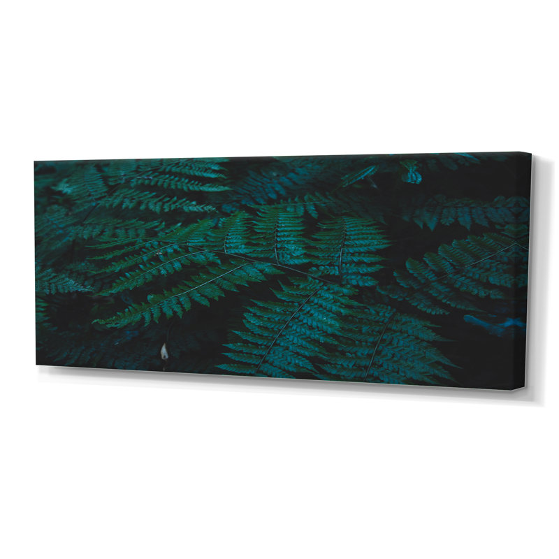 Brownies vert foncé - photographie sur toile, Toile tendue, H 28 po x l 60 po