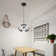 1 - Light Unique/Statement Linear LED Pendant