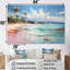 «Green Tropical Beach Escape III» - art mural bord de mer tropical-1537557795-1537557822
