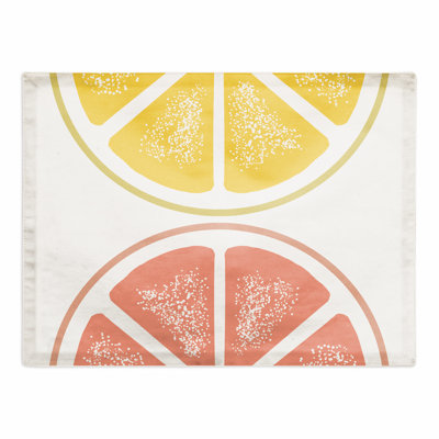 Cotton No Pattern Rectangle Placemat