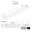 Barre d'appui en acier inoxydable Maddox-47590247-47590241