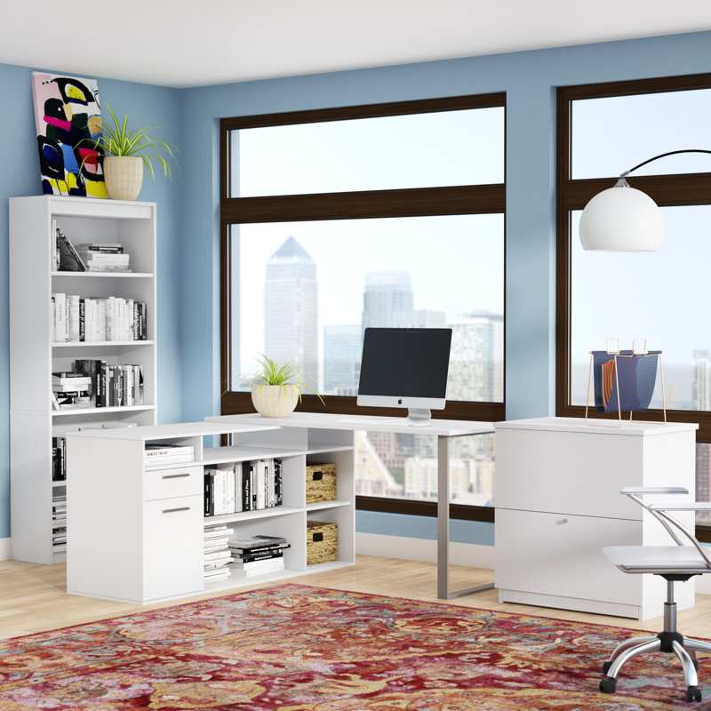 Piece Office Set, White