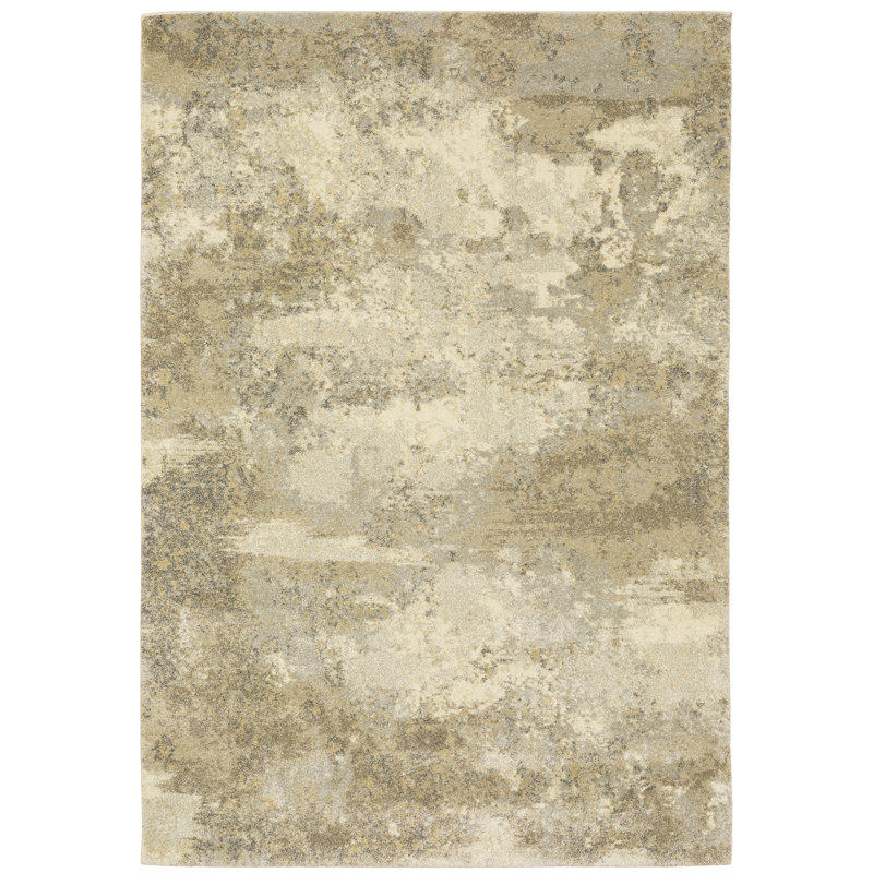 Addaline Abstract Indoor Rug, Rectangle 3'10" x 5'5"