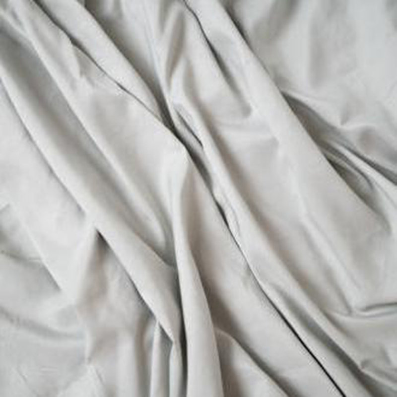 soft and skin-friendly 4-Piece Rayon From Bamboo Sheet Set, Pewter, Twin Sheet Set