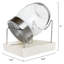 Geo Sprouting Jar System with Stainless Steel Rack and Ceramic Base Plate