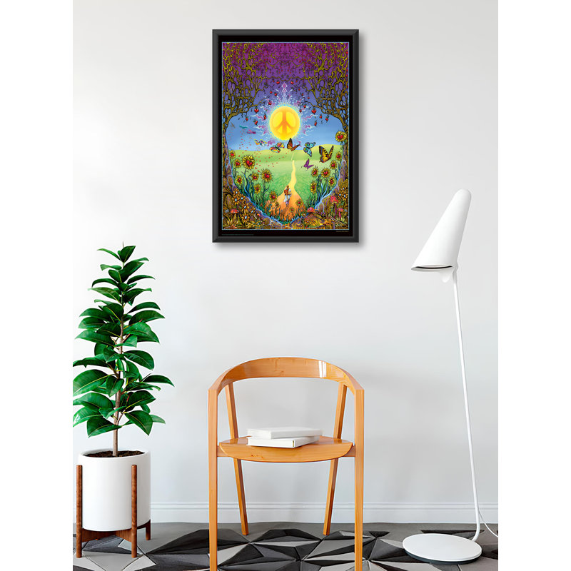 «Back To The Garden Of Peace», affiche Decrotive - Mike DuBois