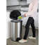 Poubelle en acier inoxydable 13 gallons