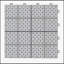 Carreaux de terrasse en plastique polyvalents pour une utilisation extérieure et intérieure avec capacité de poids élevée et fonction antidérapante-111837098