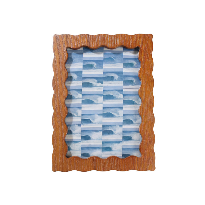 Cadre photo en bois aggloméré Moderna Design, Rectangulaire