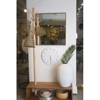 Reese 9'' Marble Wall Clock