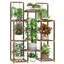 Support pour plante en bois à deux poteaux l 34,2 po x P 11,8 po x H 47,4 po