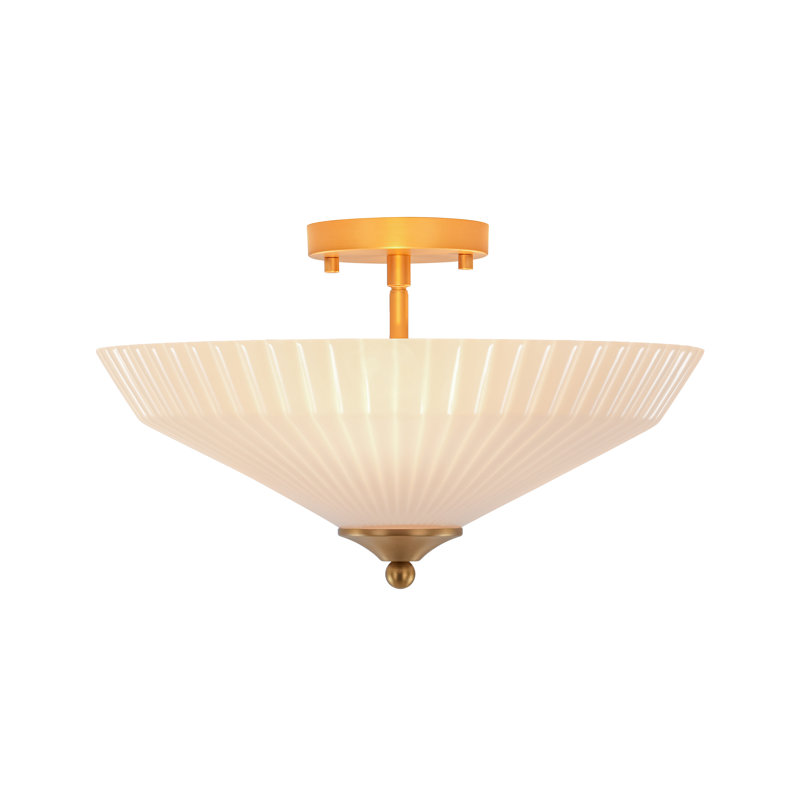 Plafonnier semi-encastré 3 lumières