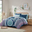 Ensemble d'édredon simple avec draps-117486578-117486581