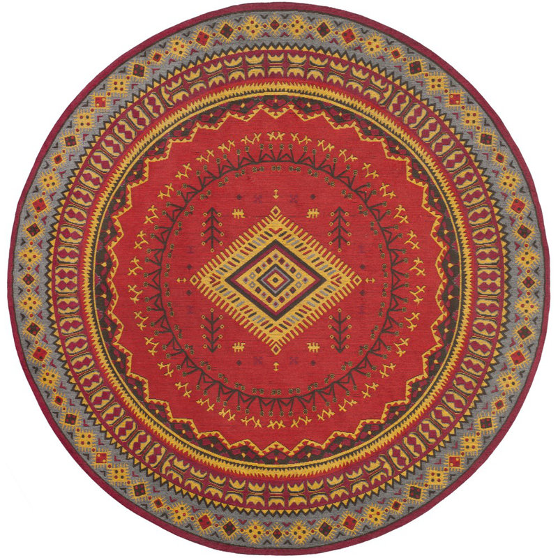 Aderito Performance Southwestern Rug, Round 6'