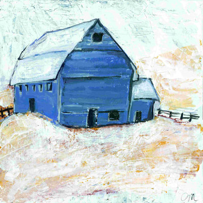 «Blueberry Farm» par Jessica Mingo - reproduction d'art sur toile tendue