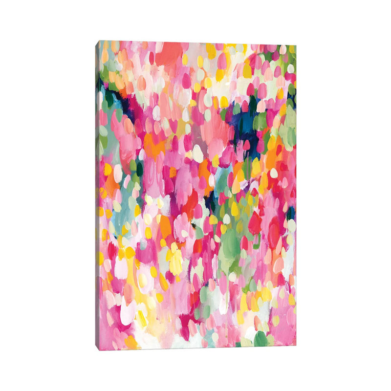 The Way You Make Me Feel by Amira Rahim - Painting on Canvas, Wrapped Canvas, 20.32 cm H x 30.48 cm W