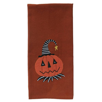 F Jack-O With Hat Towel