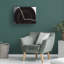 Natylee Okeefe, abstraction noire sur toile-1308500408
