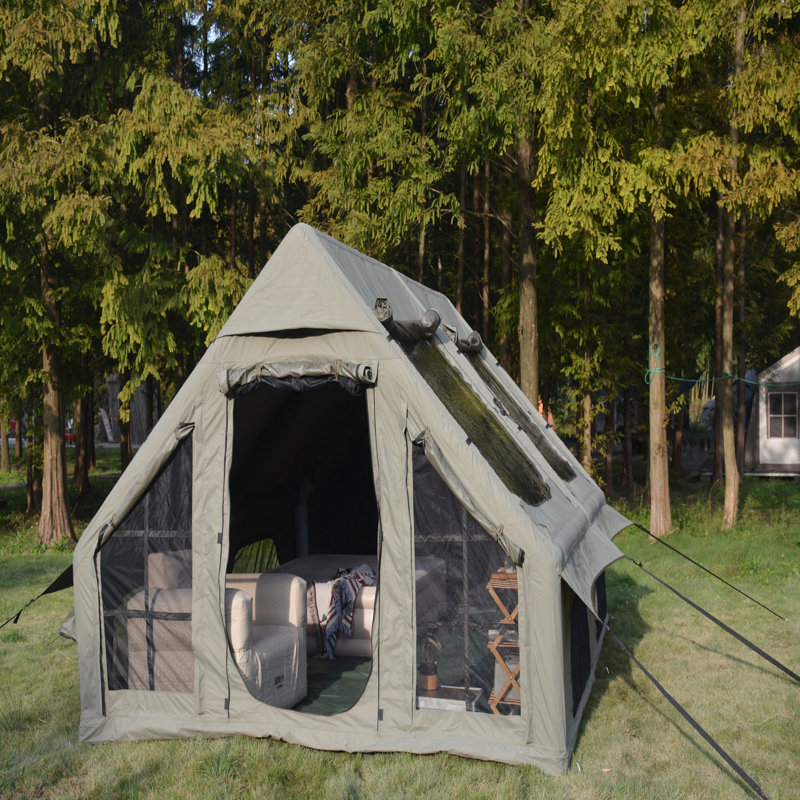 Tentes de camping, Vert