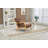 Mid Century Modern Accent Chair with Wood Frame and Waist Cushion