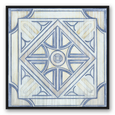 " Blue And White Tile "