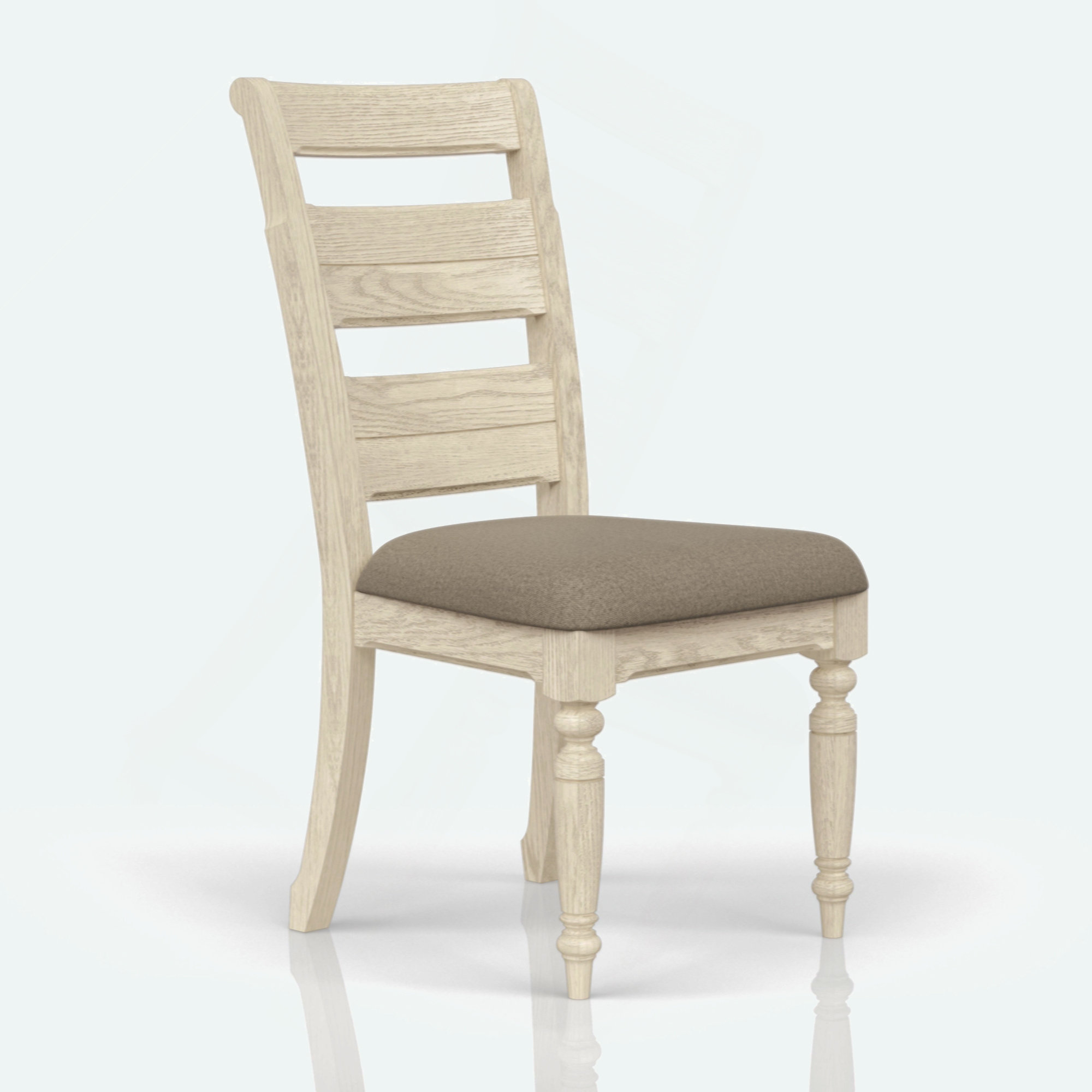 One Allium Way® Ladder Back Side Chair (Set Of 2) | Wayfair