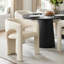 Ensemble de table de salle à manger extensible 47 "à 83" avec chaises rembourrées-169346980-169346982