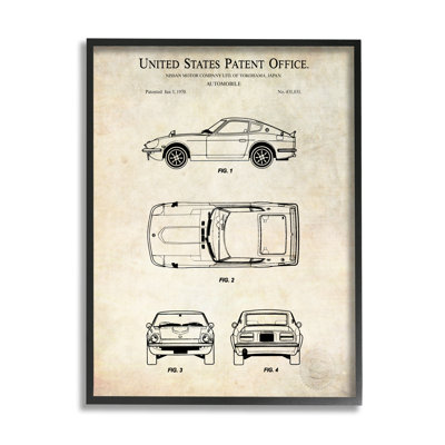 Schéma technique d'une automobile