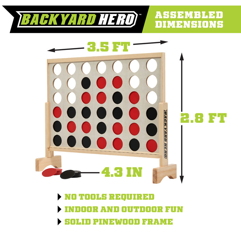 Backyard Hero Giant Games with Carrying Case
