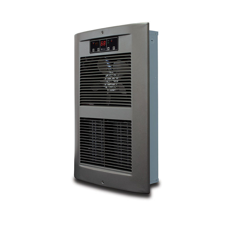 King Electric Electric Wall Mounted Space Heater with Adjustable Thermostat and with Digital Display, 4500W/240V/18.8A