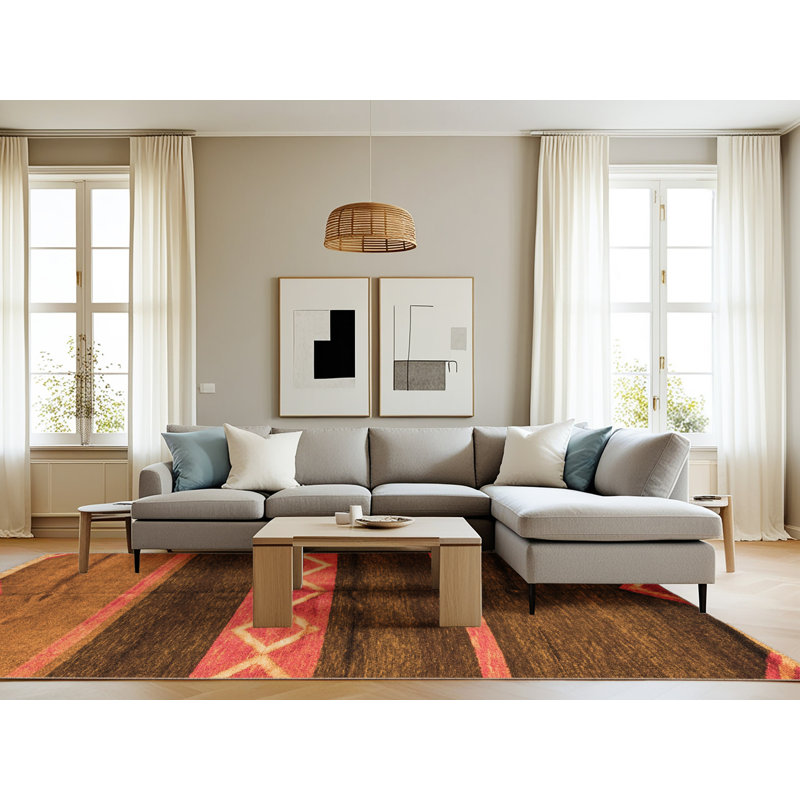 Mcmahen Performance Southwestern Indoor Rug, Rectangle 8' x 10'
