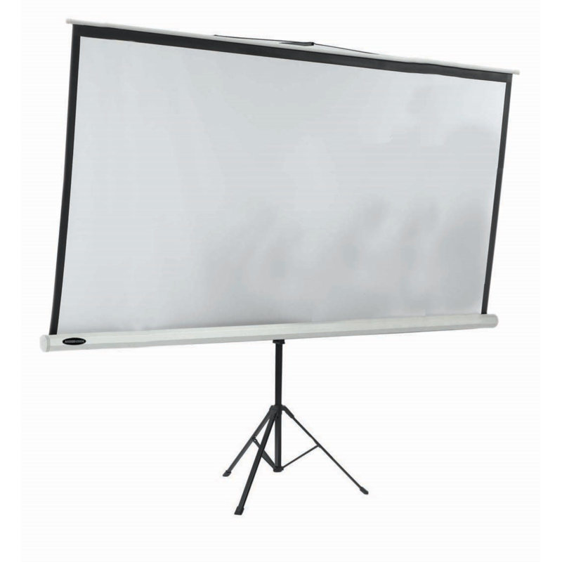 Écran portatif pour projecteur à trépied, H 84" x l 84"