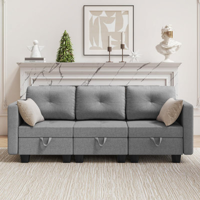 Fabric Corner Sofa 