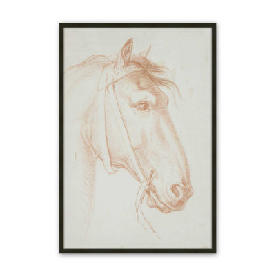 «Horses Head» par Alexander Laureus, reproduction d'art sur toile