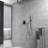 Ceiling Mounted Shower System with Handheld Shower