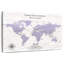 Carte du monde personnalisée «On My List I Push Pin»-2082886654-2084165589