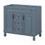 Meuble-lavabo 36 po sans lavabo supérieur, armoire seulement, armoire de rangement moderne avec 2 portes à fermeture douce et 2 tiroirs-1907897084