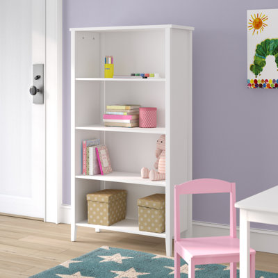 Azyrah 4 Tier 52" Standard Bookcase by Harriet Bee